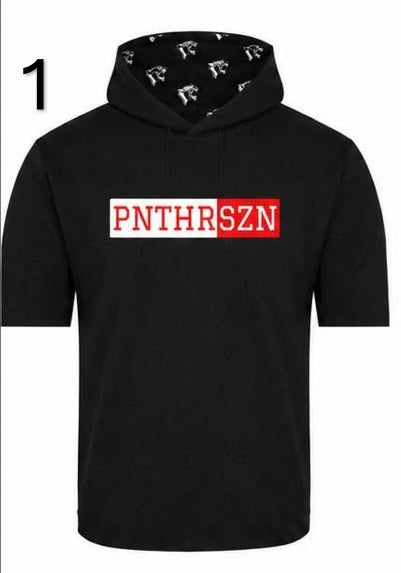 PNTHR SZN SS Hooded Shirt - Black