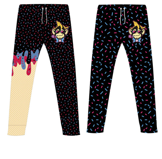 La party animals drip cone joggers