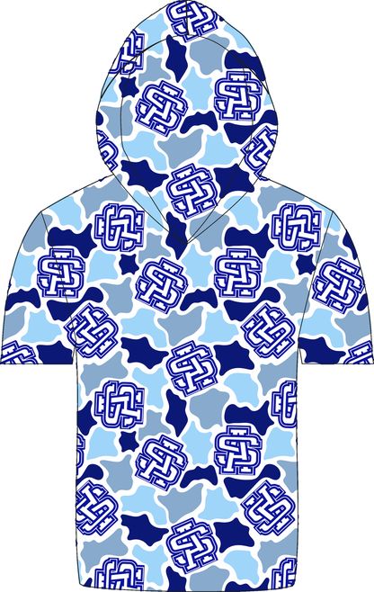 Ascension Select Camo Hooded Tee mockup