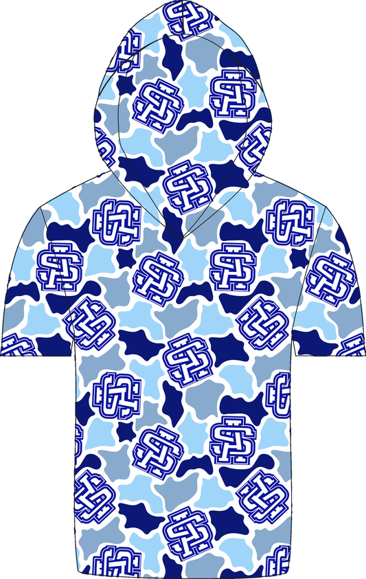 Ascension Select Camo Hooded Tee mockup