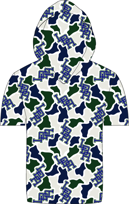 LBA Camo Hooded Tee mockup