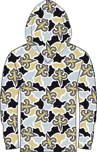 Saints Camo Hoodie mockup