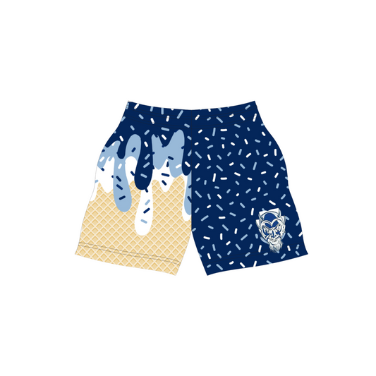 Devils drip shorts