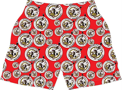 Hornets Hockey logo athletic shorts