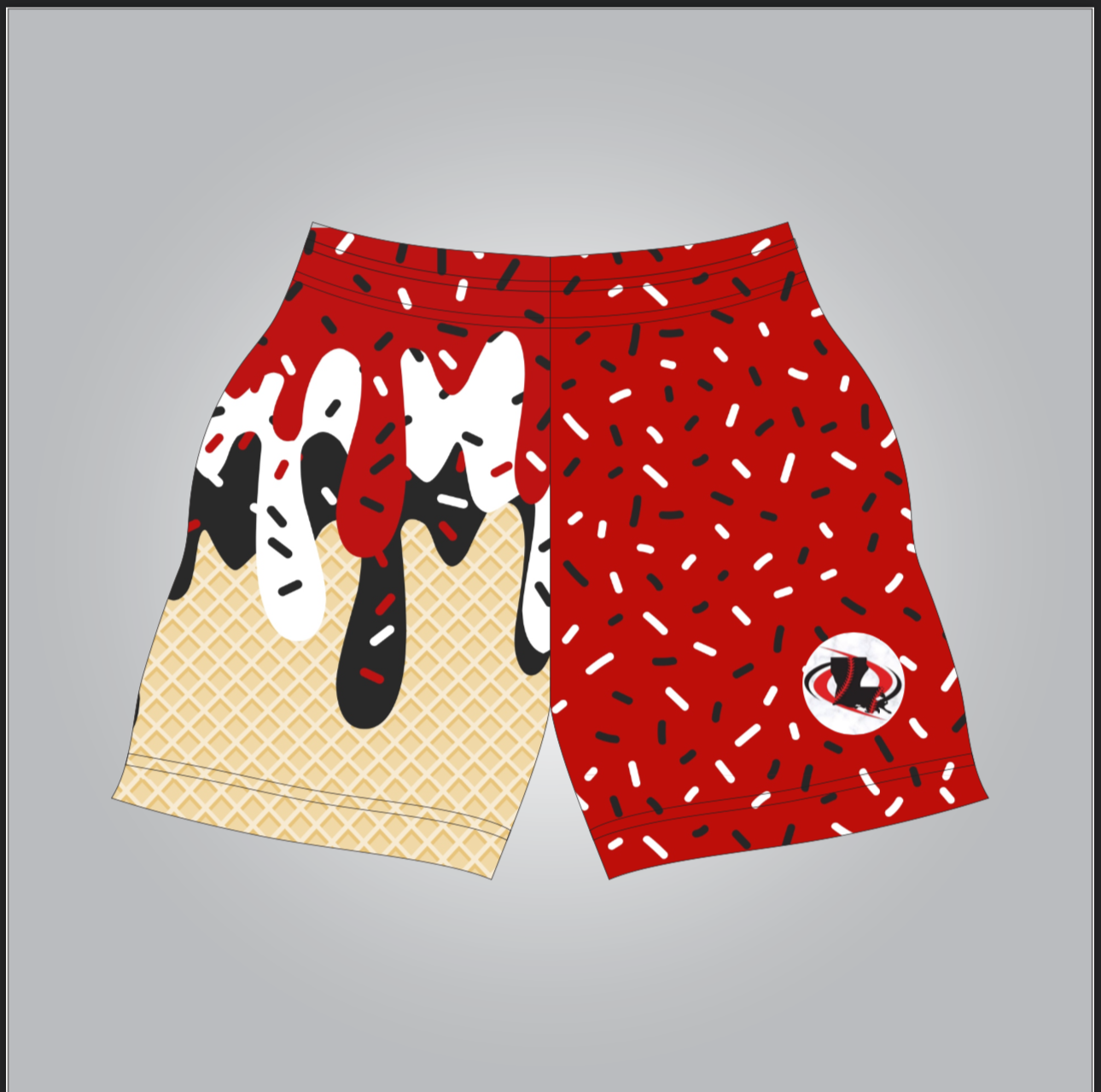 Adult Drip Shorts Canes