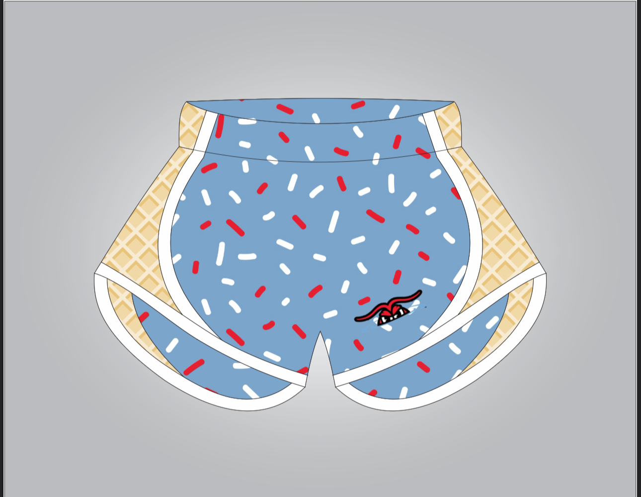Adult Drip Shorts Crawdads