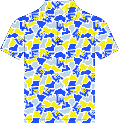 LA Camo Polo mockup