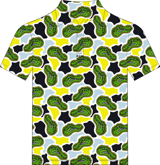 St. Amant Camo Polo mockup