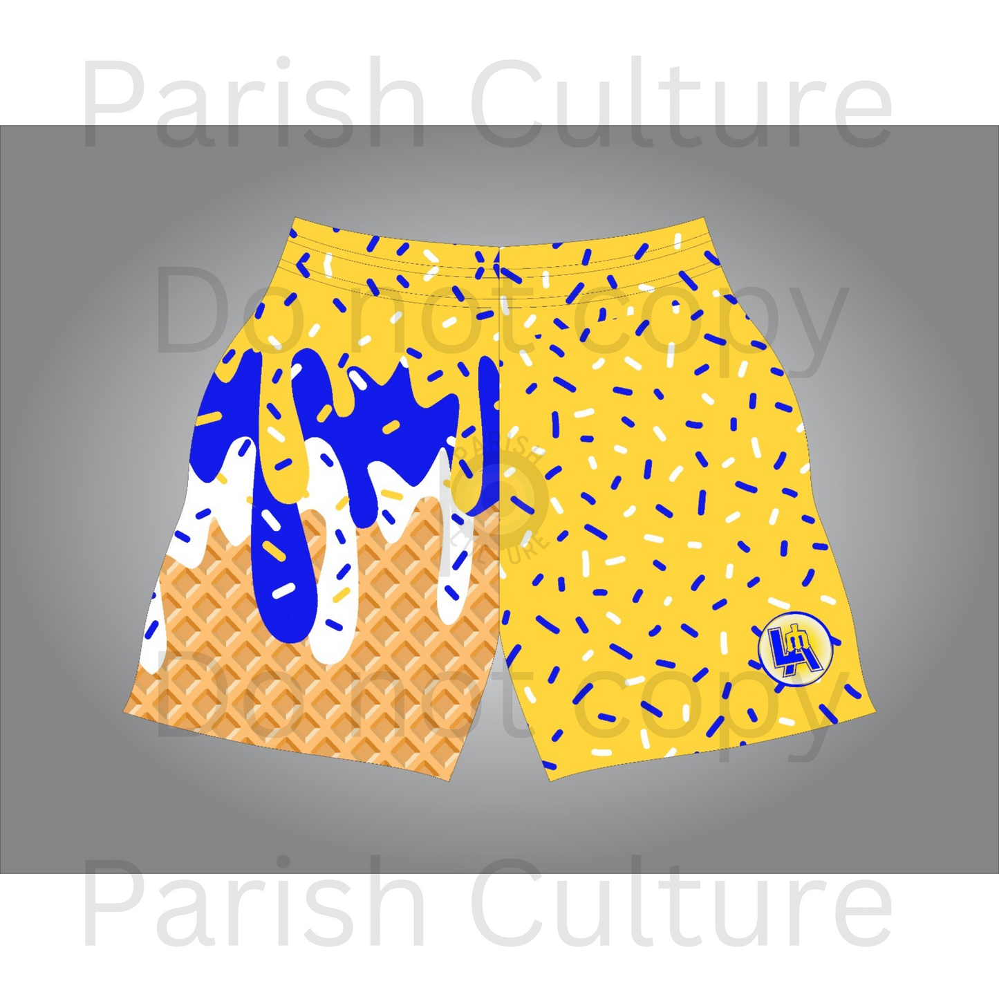 Adult Drip Shorts LA