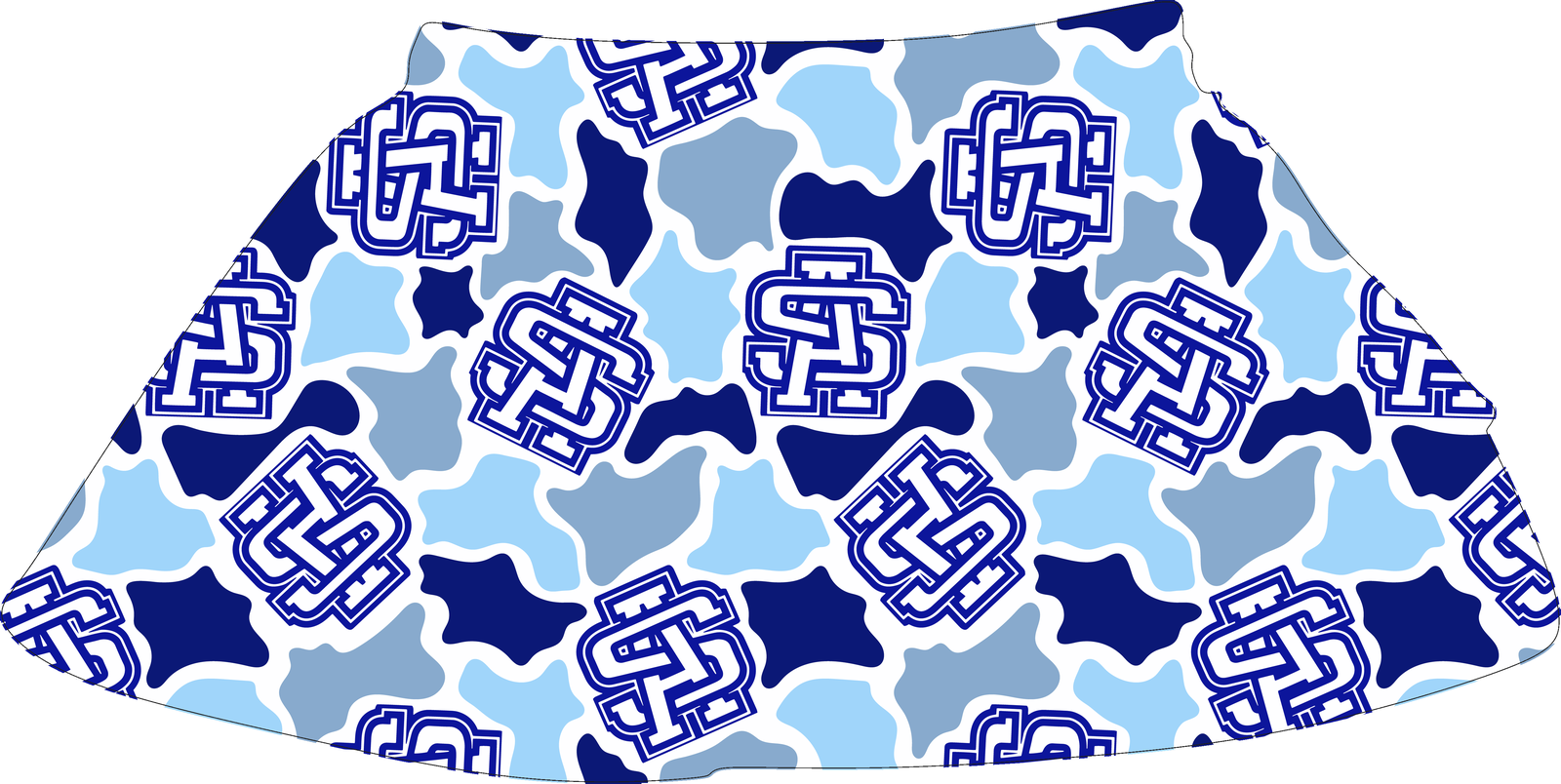 Ascension Select Camo Skirt mockup