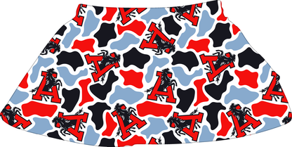 Assumption Camo Skirt mockup