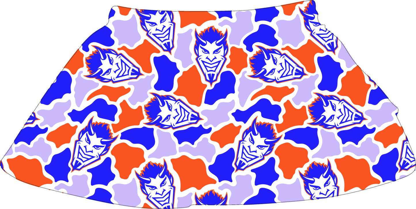 Demons Camo Skirt mockup