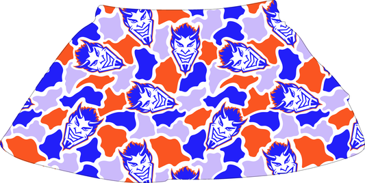 Demons Camo Skirt mockup