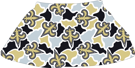 Saints Camo Skirt mockup