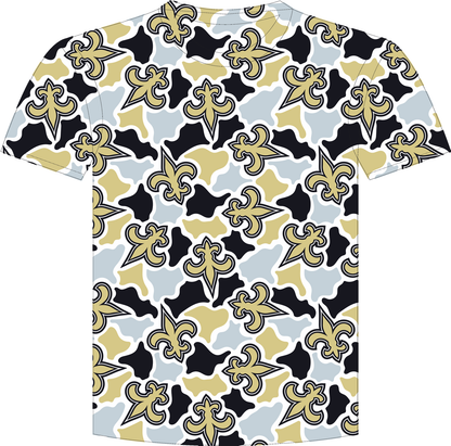 Saints Camo Short Sleeve Tee mockup