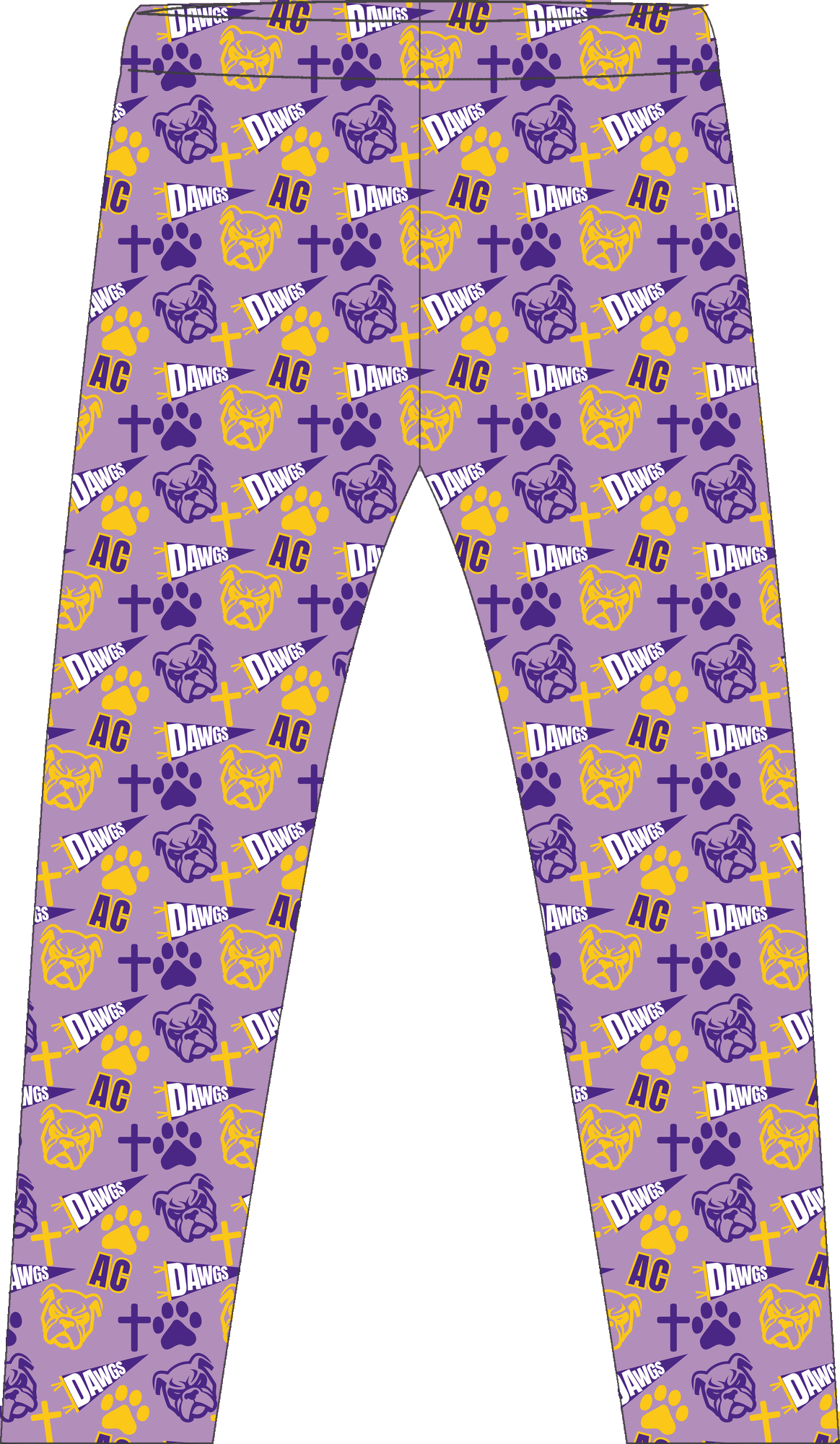 AC Bulldogs Spirit Joggers all-over print