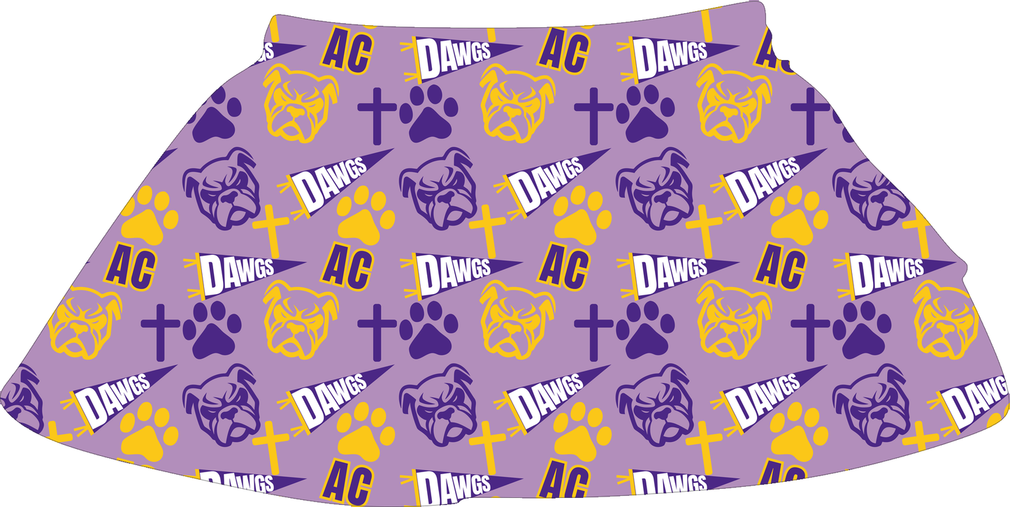 AC Bulldogs Spirit Skirt all-over print