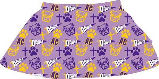 AC Bulldogs Spirit Skirt all-over print