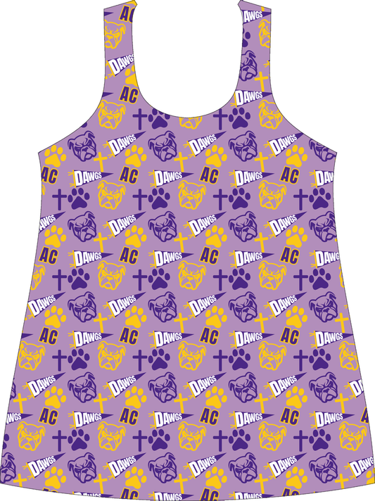 AC Bulldogs Spirit Tank all-over print