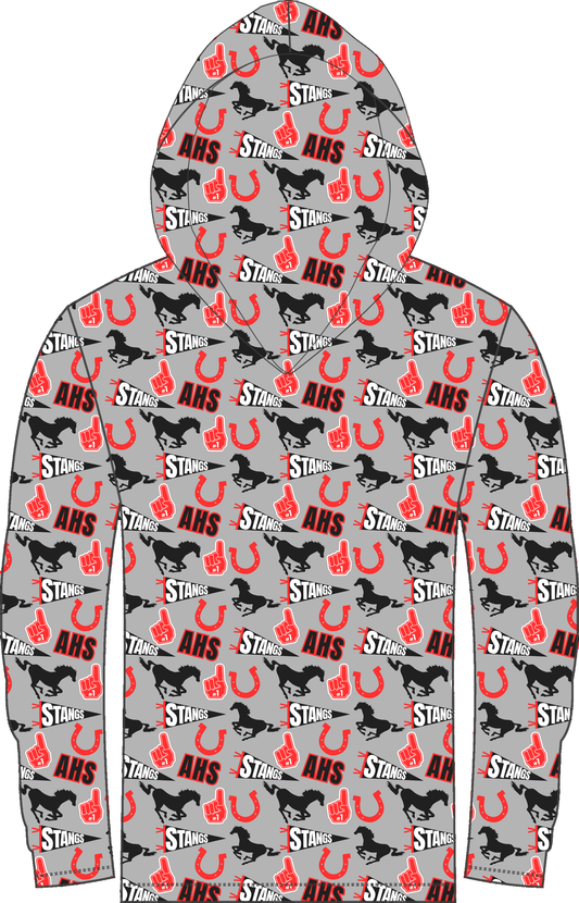 Assumption Spirit LS Hooded Shirt all-over print