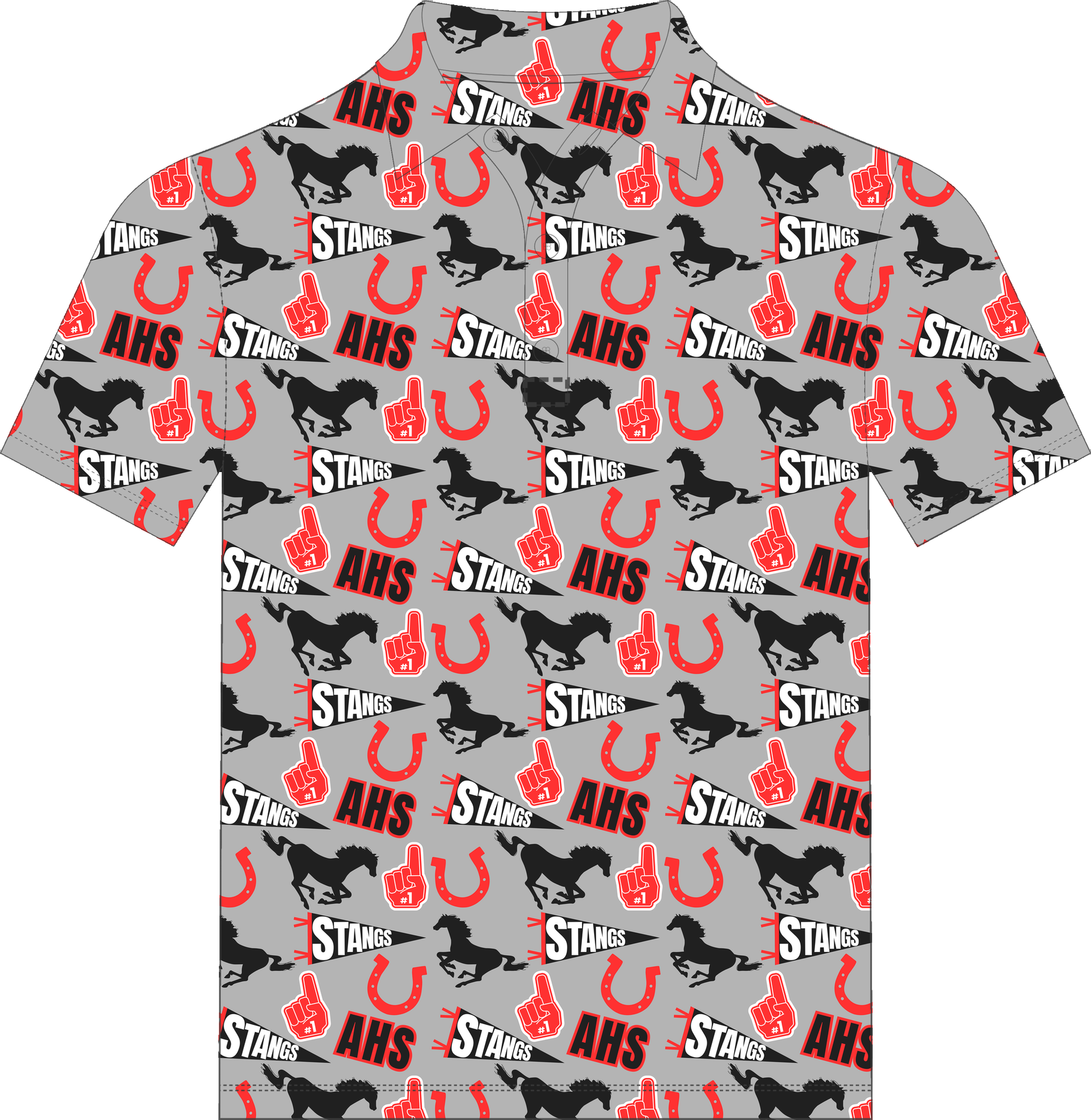 Assumption Spirit Polo all-over print