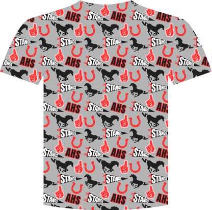 Assumption Spirit SS Tee all-over print