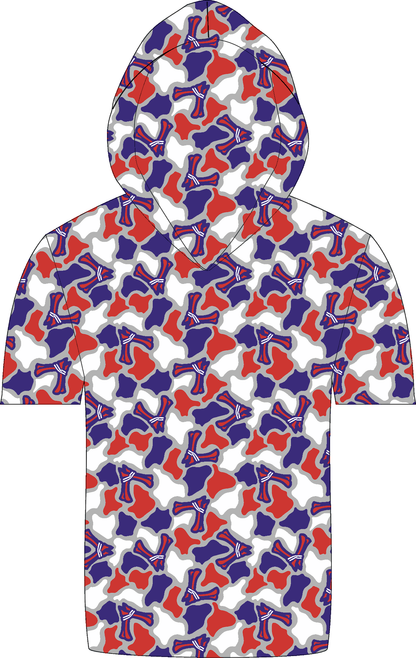 Voodoo Logo Camo SS Hooded Shirt