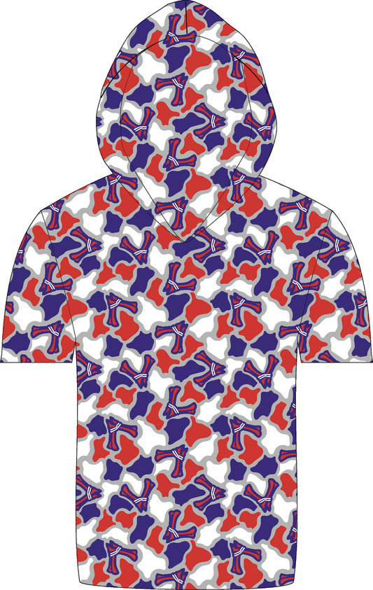 Voodoo Logo Camo SS Hooded Shirt