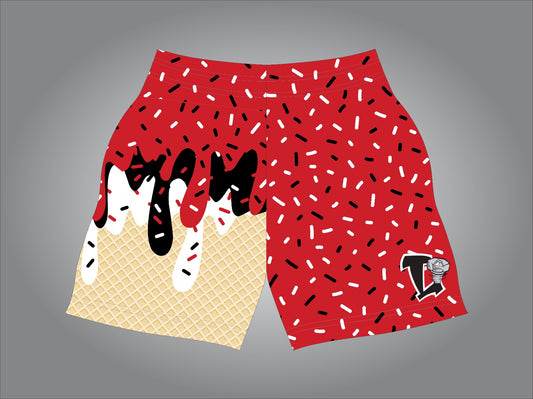 Adult Drip Shorts L