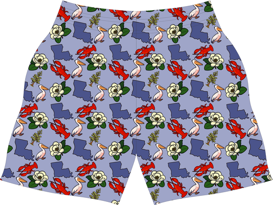 Louisiana Spirit Boy Shorts all-over print