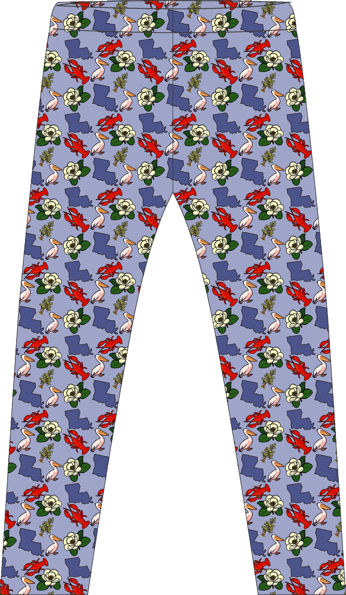 Louisiana Spirit Joggers all-over print