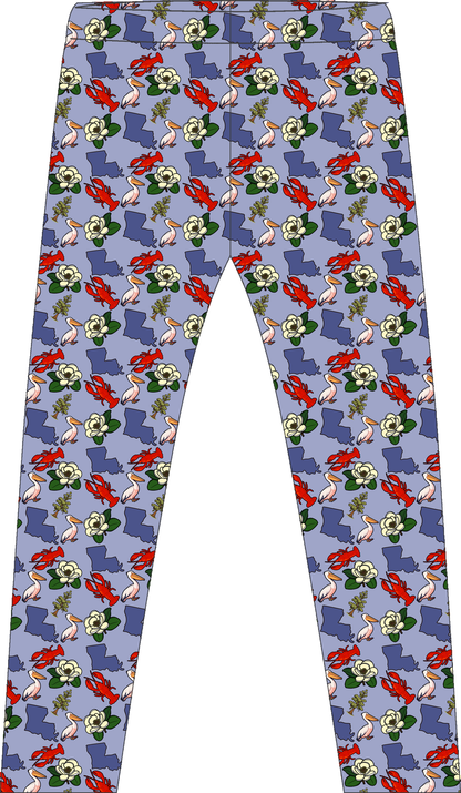 Louisiana Spirit Joggers all-over print