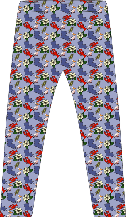 Louisiana Spirit Joggers all-over print