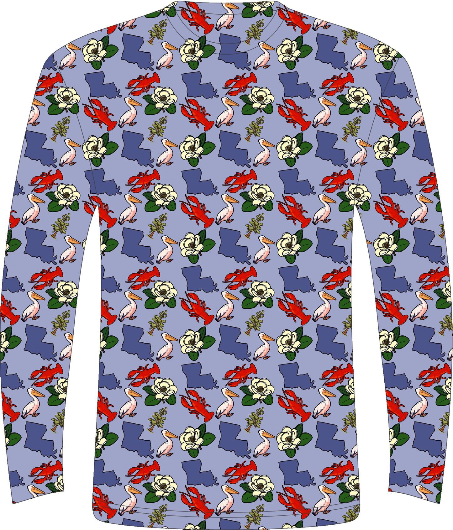 Louisiana Spirit LS Tee all-over print