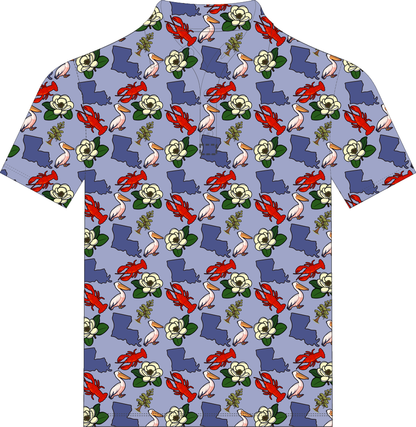 Louisiana Spirit Polo all-over print