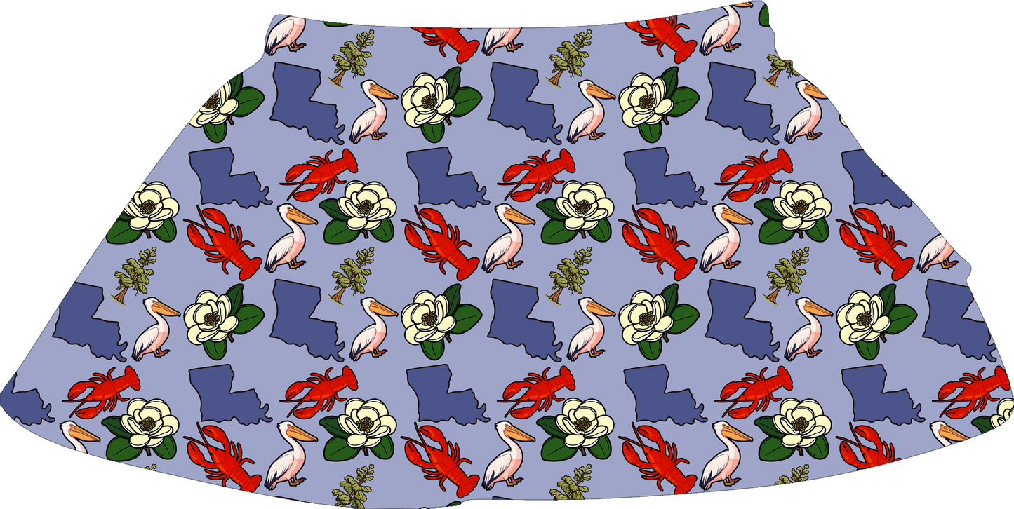 Louisiana Spirit Skirt all-over print