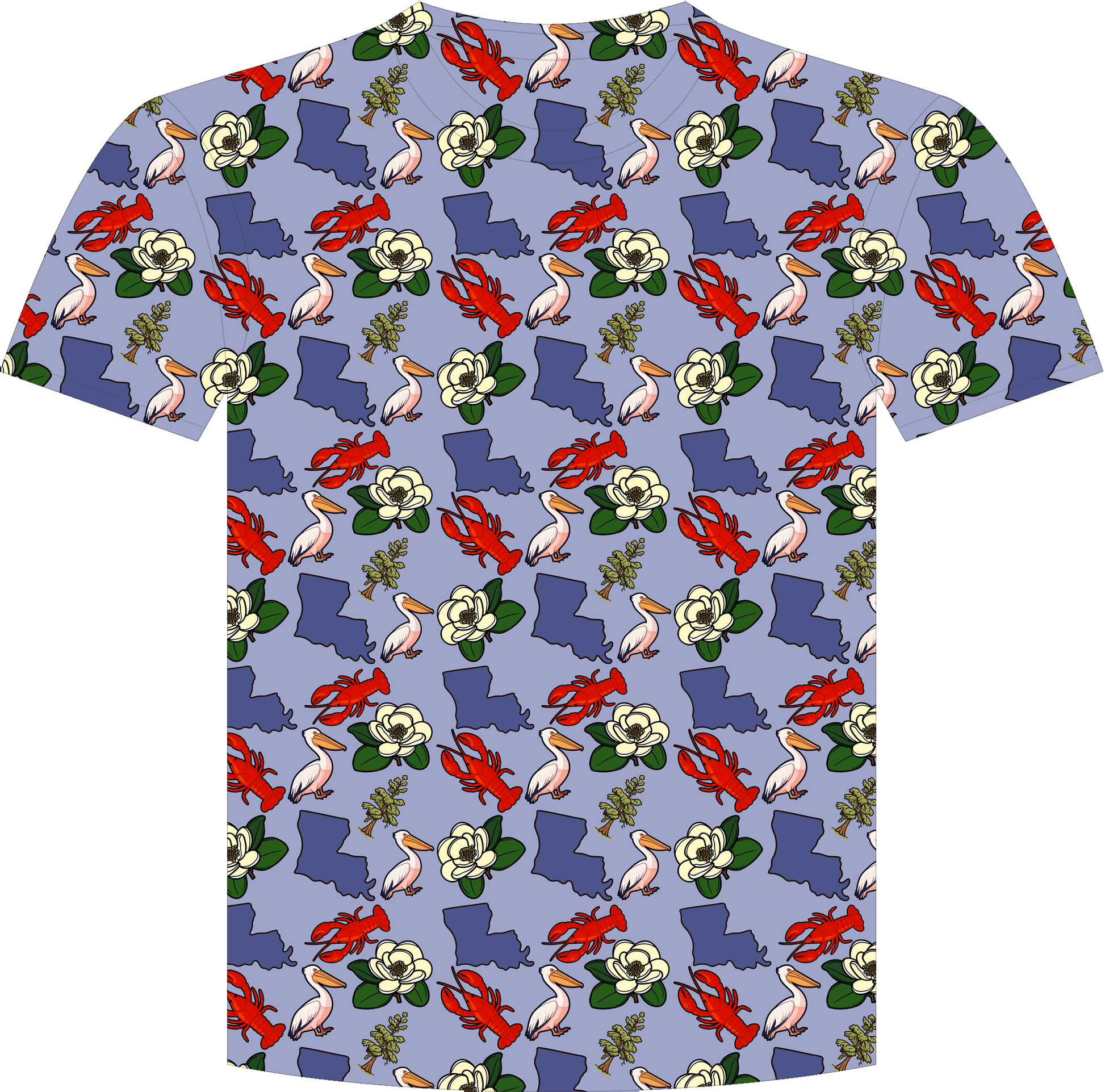 Louisiana Spirit SS Tee all-over print