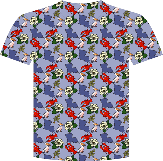 Louisiana Spirit SS Tee all-over print