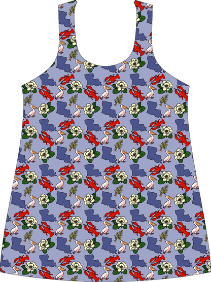 Louisiana Spirit Tank all-over print
