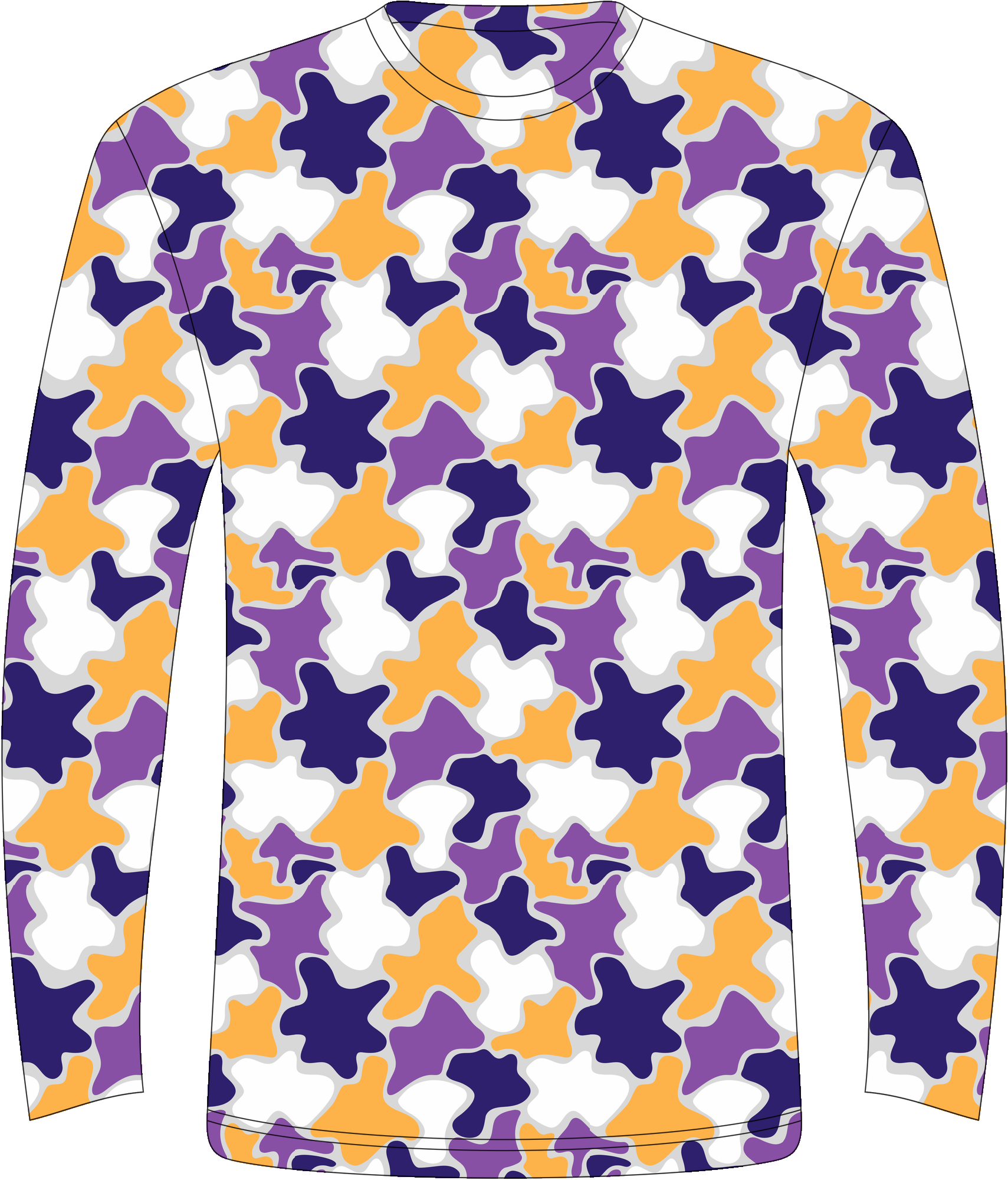 LSU Camo LS Tee