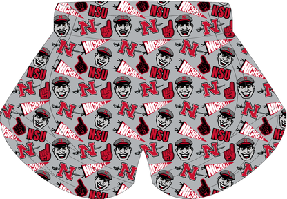 Nicholls Spirit Girls Shorts all-over print