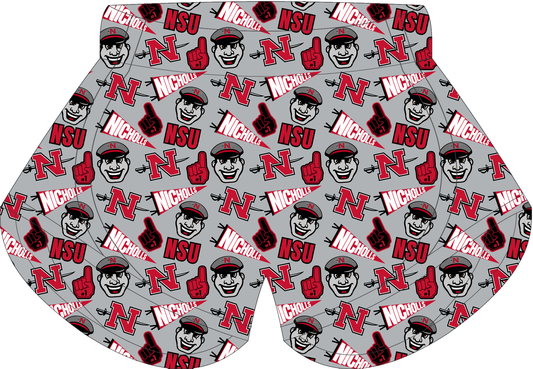 Nicholls Spirit Girls Shorts all-over print