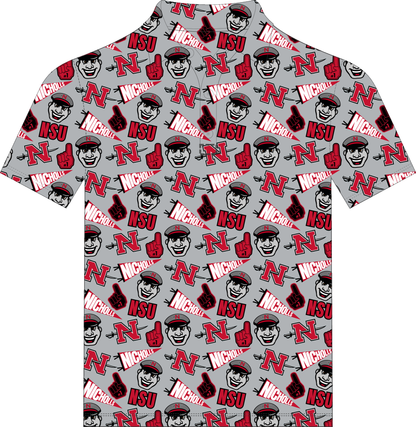 Nicholls Spirit Polo all-over print