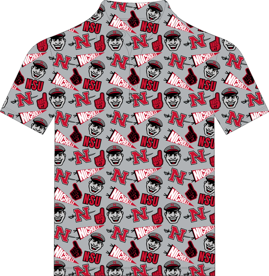 Nicholls Spirit Polo all-over print