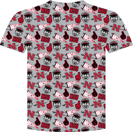 Nicholls Spirit SS Tee all-over print