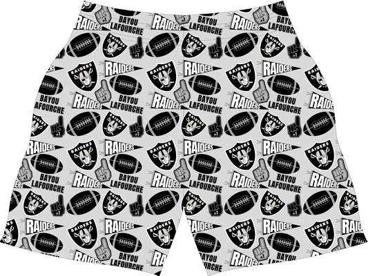 Raiders Spirit Boy Shorts all-over print