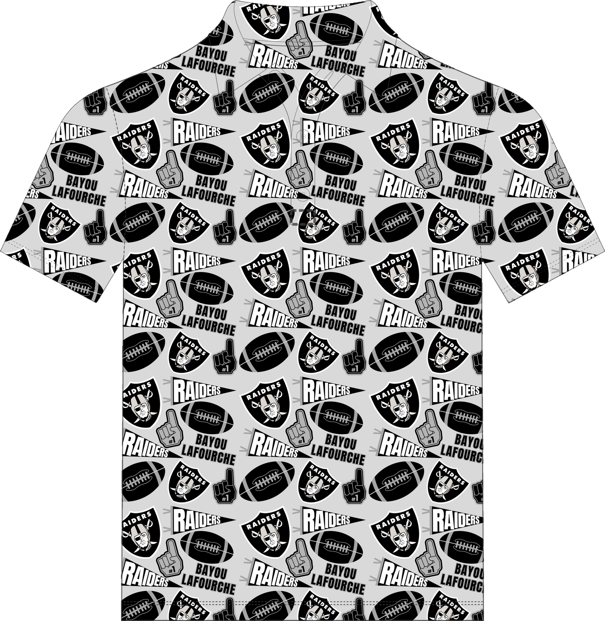 Raiders Spirit Polo all-over print