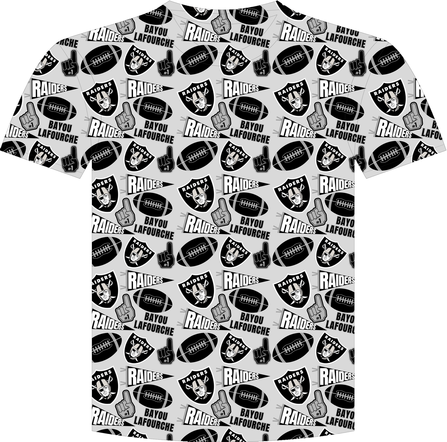 Raiders Spirit SS Tee all-over print