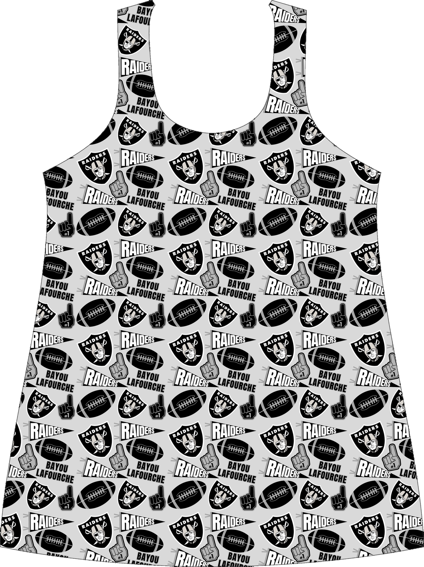 Raiders Spirit Tank all-over print