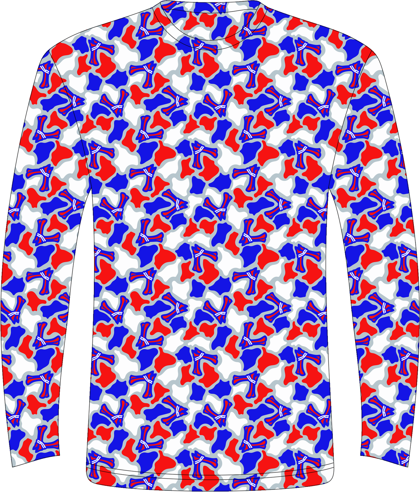 Voodoo Logo Camo LS Tee